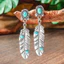 Bộ Bông Tai Nhiều Mảnh Phong Cách Bohemian Bông Tai Hình Học Độc Đáo