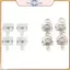 POWER 10 đôi Pin kim loại thay thế Tấm tiếp xúc lò xo cho pin AA AAA.