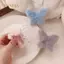 PNPIA- Dễ Thương Thu Đông Sang Trọng Bướm Cá Mập Kẹp Đa Năng Lớn Barrette Dành Cho Nữ Cô Gái Ngọt Ngào Thời Trang Phụ Kiện Tóc Quà Tặng