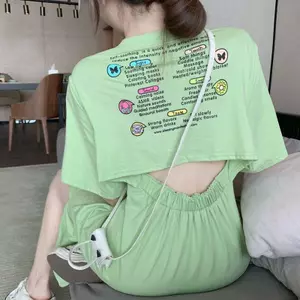 Máy cắt cẩn thận Váy dài vừa phải dành cho nữ Mùa hè Phong cách mới lưng hẹp thon gọn hơn Halter Over-the-K