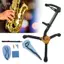 Toyuvn Sax Đứng Saxophone Giá Đỡ Giá Di Động Có Thể Điều Chỉnh Dây Đeo Cổ Chống Mòn Chống Rỉ Sét Cho Alto Saxophone