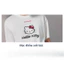 （Giao hàng 24h）Angela Áo Thun Hello Kitty Local Brand 00% Cotton Unisex T-shirt Oversized Premium White T-shirt