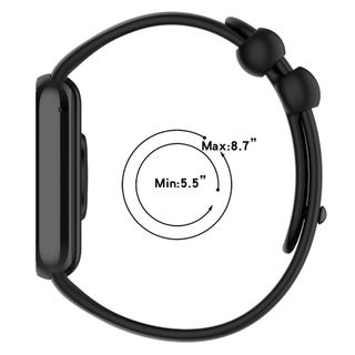 Mới Thay Thế Dây Đeo Silicon Thông Minh Dây Đeo Tay Phụ Kiện Vòng Tay Đồng Hồ Cho Xiaomi Band 8 / 9 / 10 Pro Và redmi Band 4 / 5 / 6 Đồng Hồ Thông Minh