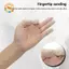 CANAMEK 100 Chiếc Cao Su Chống Trơn Trượt Chống Tĩnh Điện Ngón Tay Cots Dùng Một Lần Cao Su Ngón Tay Bao Găng Tay Bảo Vệ Móng Tay Nghệ Thuật Dụng Cụ CSF