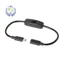 GPI4 Cung cấp trực tiếp Raspberry Pie 4A USB hiện tại cao với cáp chuyển đổi nút 501 Type-C Nam Nữ Dây nguồn mở rộng