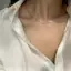 PNPIA- Chất Lượng Cao Mỏng Xương Rắn Nelace Dành Cho Nữ Bé Gái Tinh Tế Dainty Nelace Đơn Giản Xương Đòn Dây Xích Phụ Kiện Trang Sức Dự Tiệc