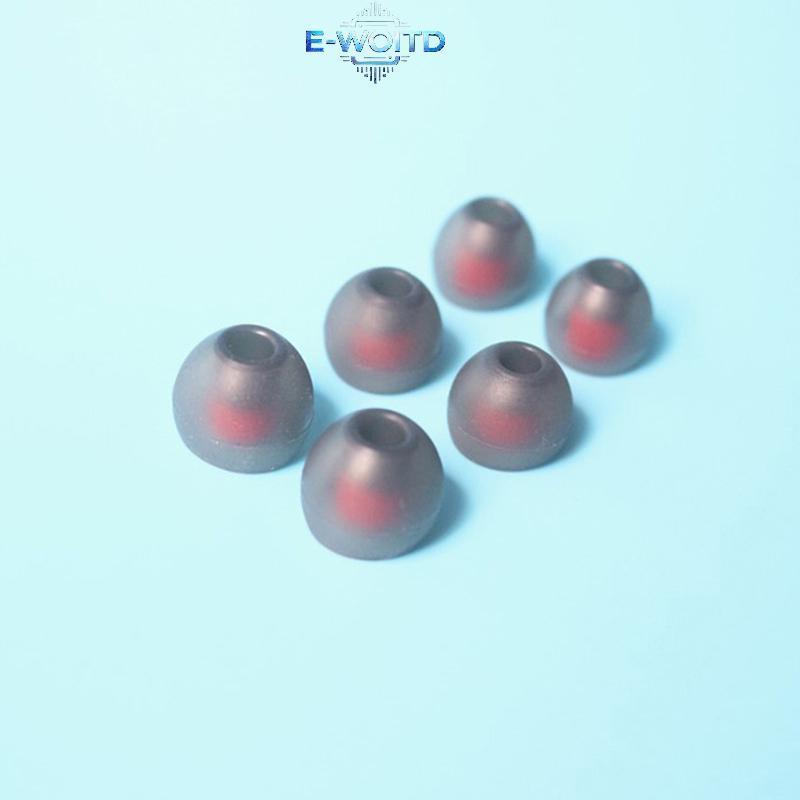 E-WOITD 3 Cặp (6 Cái) L M S In Ear Earbuds Tai Nghe Đầu Tai Silicon / Tay Tai / Đầu Tai / Tai Nghe Cho DT600 / F3 / M6 / DB3 / NX7 Pro E-WOITD
