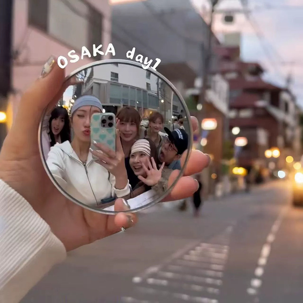 Gương lồi tròn di động mới để chụp ảnh Selfie du lịch