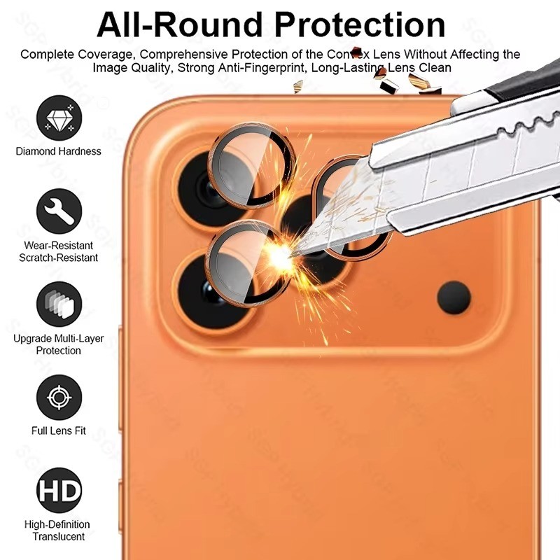 Dành Cho Honor 600 Pro Điện Thoại Camera Bảo Vệ Ống Kính Vòng Dành Cho Honor 600Pro Honor600Pro Hợp Kim Nhôm Bảo Vệ Kính Cường Lực Ống Kính Phim