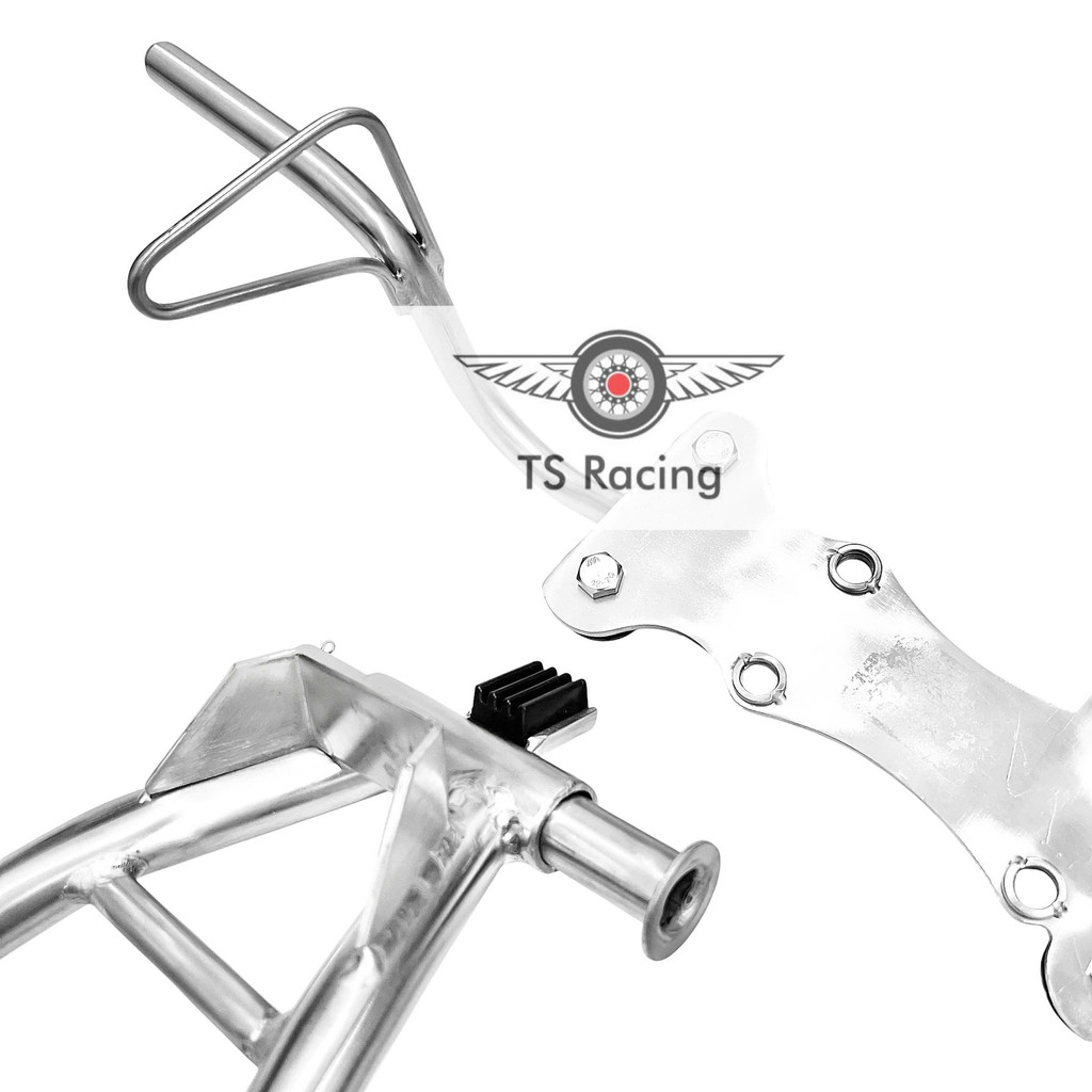 Combo gác máy chống đứng chống nghiêng 2 tầng inox 304 wave a110 - s110 - rs110 - rsx110 - blade - wave a 2017-2023
