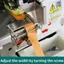 Hướng dẫn viền SMILE, Công cụ viền Overlock điều khiển chính xác bằng thép không gỉ, Thiết kế đa năng bền bỉ Định vị đa chức năng Chỉ khâu Hướng dẫn may Công việc may