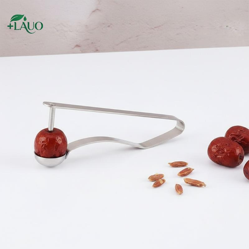Springevenstar Thép không gỉ Cherry Pitter Qui Pitter Thích hợp cho gia đình và ngoài trời Sử dụng Springevenstar