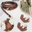 BRABRAAA Dây da thật Thay thế thời trang Khóa treo biến hình cho Longchamp