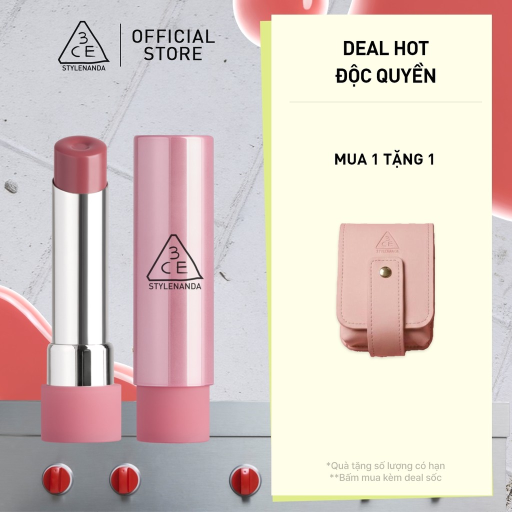 Son bóng dưỡng môi 3CE GLAZY LIP GLOW