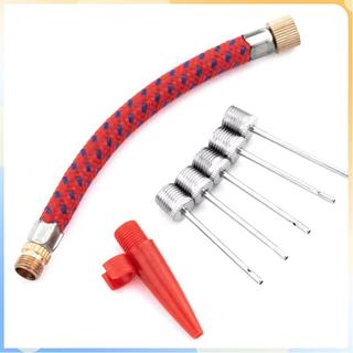 Bộ dụng cụ kim bơm 1 bộ, ống kim cho bóng thể thao, bóng rổ, bóng chuyền, xe đạp; bơm lốp xe, đồ bơm hơi