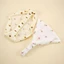 Mũ trẻ sơ sinh BRABRAA, Băng đô Cotton màu trơn, Phụ kiện sơ sinh mềm mại dễ thương có thể điều chỉnh rộng rãi cho trẻ em