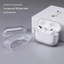 Ốp điện thoại TPU mềm trong suốt cho AirPods Pro thế hệ thứ 3 có thiết kế lỗ dây buộc