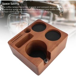[CRUSH] Đế Tam Giác Cà Phê, Trạm Tamping Espresso 51 / 54 / 58mm bằng Gỗ, Giá Đỡ Cà Phê Vuông Có Thể Điều Chỉnh Chất Lượng Cao Phụ Kiện Máy Espresso