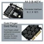 MOON Tiny M 2 B Key 2242 Lưu trữ thành thiết bị chuyển đổi ATA tiêu chuẩn có liên hệ phủ vàng để thực hiện đáng tin cậy