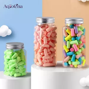 AqToCna Bullet Loại Nút Tai Xốp Chống Ồn Giảm Tai Ngủ Cắm Mulitcolor AqToCna