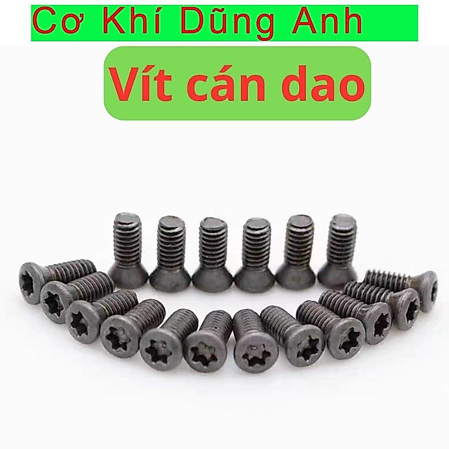 Ốc vít giữ chíp, ốc vít cán dao phay ,dao tiện cnc, vít lục giác gắn giữ mảnh chip