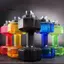 < WHPHous-t > Bình Nước 2.2L Thể Thao Tập Gym Thể Dục Quả Tạ Hình Tập Luyện Protein Đẹp