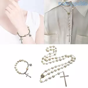 Unstop * Hạt Mân Côi Vòng Tay Trang Sức Tôn Giáo Hoàn Hảo Cho Cơ Đốc Nhân Người Lớn Trẻ Em
