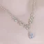 Siêu Nhấp Nháy Zircon Thoát Khỏi Vòng Cổ Công Chúa Nữ Cao Cấp Ánh Sáng Sang Trọng Niche Tính Khí Tinh Tế Clavi