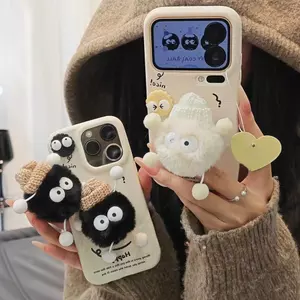 Búp Bê Sang Trọng Thu Đông Thích Hợp Cho iPhone17ProMax Apple 16 Ốp Điện Thoại 15 / 14 Chống Bụi Bẩn 13 / 12 Nữ112026-6-1