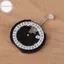 Houdou PE903 Phong trào Sunon Pe90 Trung Quốc Ligne Thạch Anh Ba Tay Có 3 Mắt Ngày Chronograph Nhỏ Phút Thứ Hai, 1 / 10 giây PE903-3 VN