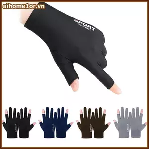 AIHOM Chống Tia UV Nam Nữ Găng Tay Câu Cá Chống Trượt Mùa Xuân Thoáng Khí Đi Xe Đạp Găng Tay Thể Thao Câu Cá,