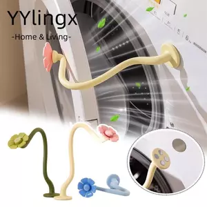 YYlingx Máy giặt YYLINGX Thanh hỗ trợ cửa, Thông gió và chống nấm mốc Máy giặt từ tính Ổn định chống đỡ cửa, Bộ cố định giá đỡ silicon giới hạn thông gió