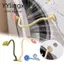 YYlingx Máy giặt YYLINGX Thanh hỗ trợ cửa, Thông gió và chống nấm mốc Máy giặt từ tính Ổn định chống đỡ cửa, Bộ cố định giá đỡ silicon giới hạn thông gió