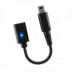 Btsg Cáp cấp nguồn USB Type C đa năng Chiều dài 10Cm với đèn báo trạng thái sạc LED để tiện lợi