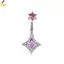 < YEI > Y2K Star Zircon Nút Bụng Nhẫn Tối Giản Rốn Xuyên Trang Sức Nhẹ Phụ Kiện Cơ Thể Cho Hoạt Động Ngoài Trời Mới