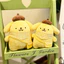 YT4 Sanrio Pom Purin Plushie Hoạt Hình Dễ Thương Du Lịch Cotton Đồng Hành Búp Bê Gối Mềm