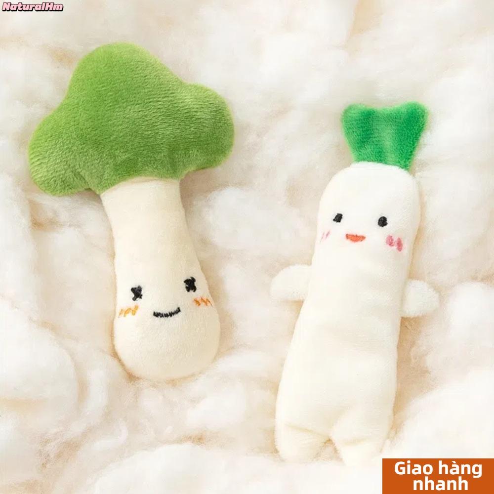 [Hàng về] Đồ chơi cầm tay NATURALHM, Búp bê cầm tay nhồi bông chống khởi động Cà rốt thoải mái cho bé, Quà tặng dễ thương Đồ chơi cho bé ngủ