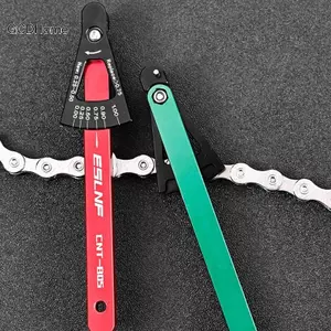 GCDHome MTB Xích Xe Đạp Chỉ Báo Mặc Liên Kết Cổ Vũ Kim Loại Xe Đạp Đường Bộ Sửa Chữa Dụng Cụ Chính Xác HOT