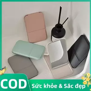 Trong Kho Xách Tay Gấp HD Trang Điểm Gương Cầm Tay Máy Tính Để Bàn Trọng Lượng Nhẹ Vanity Mỹ Phẩm Công Cụ Cod