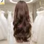 < YEI > 50CM Tóc Dài Tóc Giả Xoăn Vô Hình Tóc Giả Thời Trang Nữ Tóc Giả Mới
