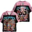 Retro One Piece Series 3D In Hình Hoạt Hình Jersey Áo Thun Nữ Tay Ngắn Nam Nữ Áo Thường Ngày
