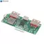 Mô-đun Power Bank PCB Xanh 5V 3A với màn hình kỹ thuật số và kích thước 56x25x10mm
