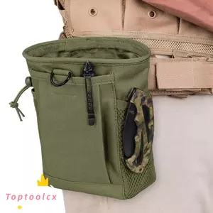 Túi đeo thắt lưng TOPTOOLCX, Túi lưu trữ di động đa chức năng, Túi treo có thể điều chỉnh dây rút ngoài trời Phụ kiện lưu trữ nhỏ
