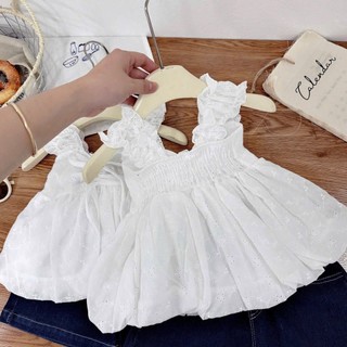 10-28kg Set áo bèo 2s bản to quần bò Xkids