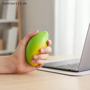 SSVN Đổi Màu Sắc Sắc Sắc Nét Xoài Bóp Đồ Chơi Handmade Giảm Căng Thẳng Fidget Ball An Toàn Không Độc Hại Cho ADHD Trẻ Em Chơi Tại Nhà.