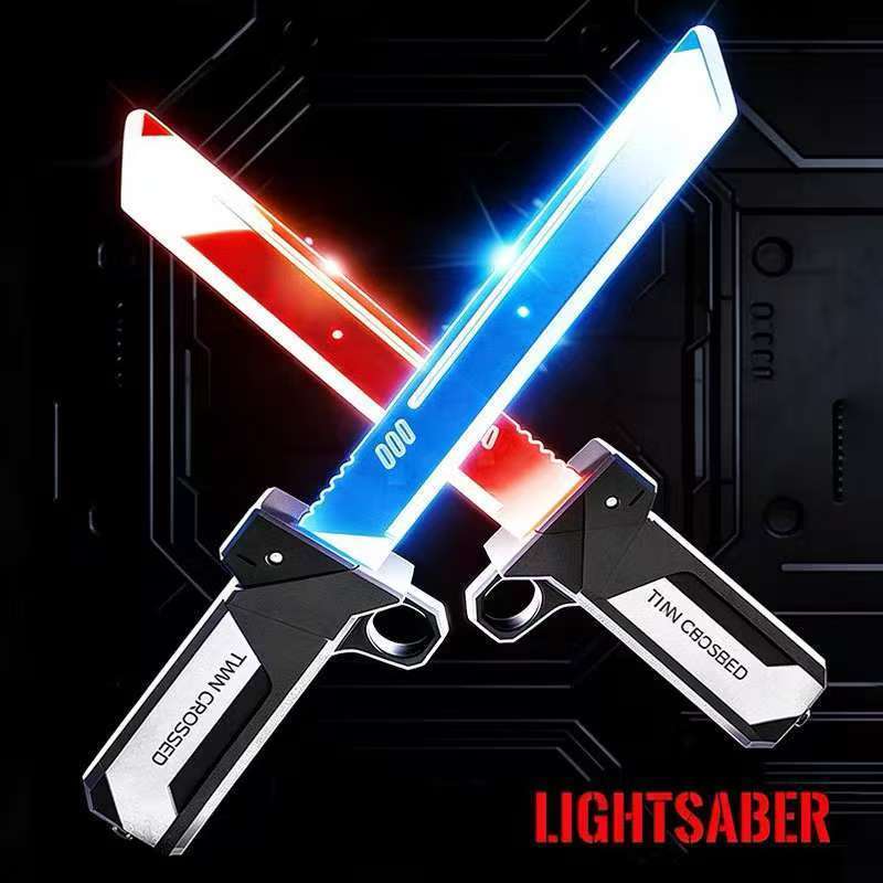 【🇻🇳Có sẵn kho】Đồ chơi Lightsaber hai cánh mát mẻ có thể thu vào Đồ chơi lưỡi dao lật lật Đồ chơi sáng tạo Đạo cụ dự tiệc giải nén Đồ chơi cậu bé Quà tặng
