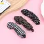 < YEI > Vintage Da Báo Chấm Kẻ Sọc Chuối Tóc Cho Nữ Bé Gái Ngọt Ngào Trang Trí Tóc Kẹp Tóc Thời Trang Phụ Kiện Tóc Quà Tặng Mới