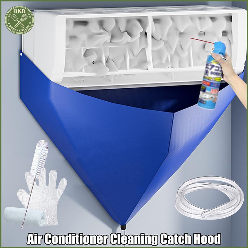 [SH] Túi bọc làm sạch mã hóa không khí 100cm Chất tẩy rửa bằng nhựa PVC có nước Trang chủ 1-1.5P Dụng cụ điều hòa treo chia [VN]