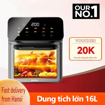 LAMJAD Nồi chiên không dầu nồi chiên không khí 15L Nồi chiên không dầu đa năng Air Fryer