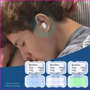 VIC 6 Cái Nút Tai Bơi Có Thể Khuôn Nút Tai Silicon Khử Tiếng Ồn Nút Tai